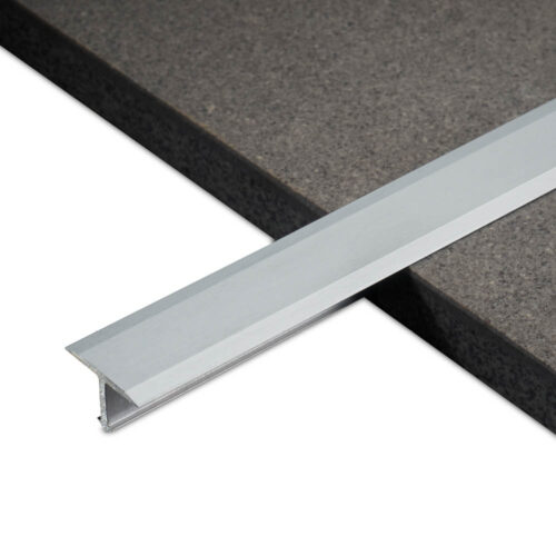 T-Profil Abdeck- und Übergangsprofil aus Aluminium silber matt eloxiert – Bild 2